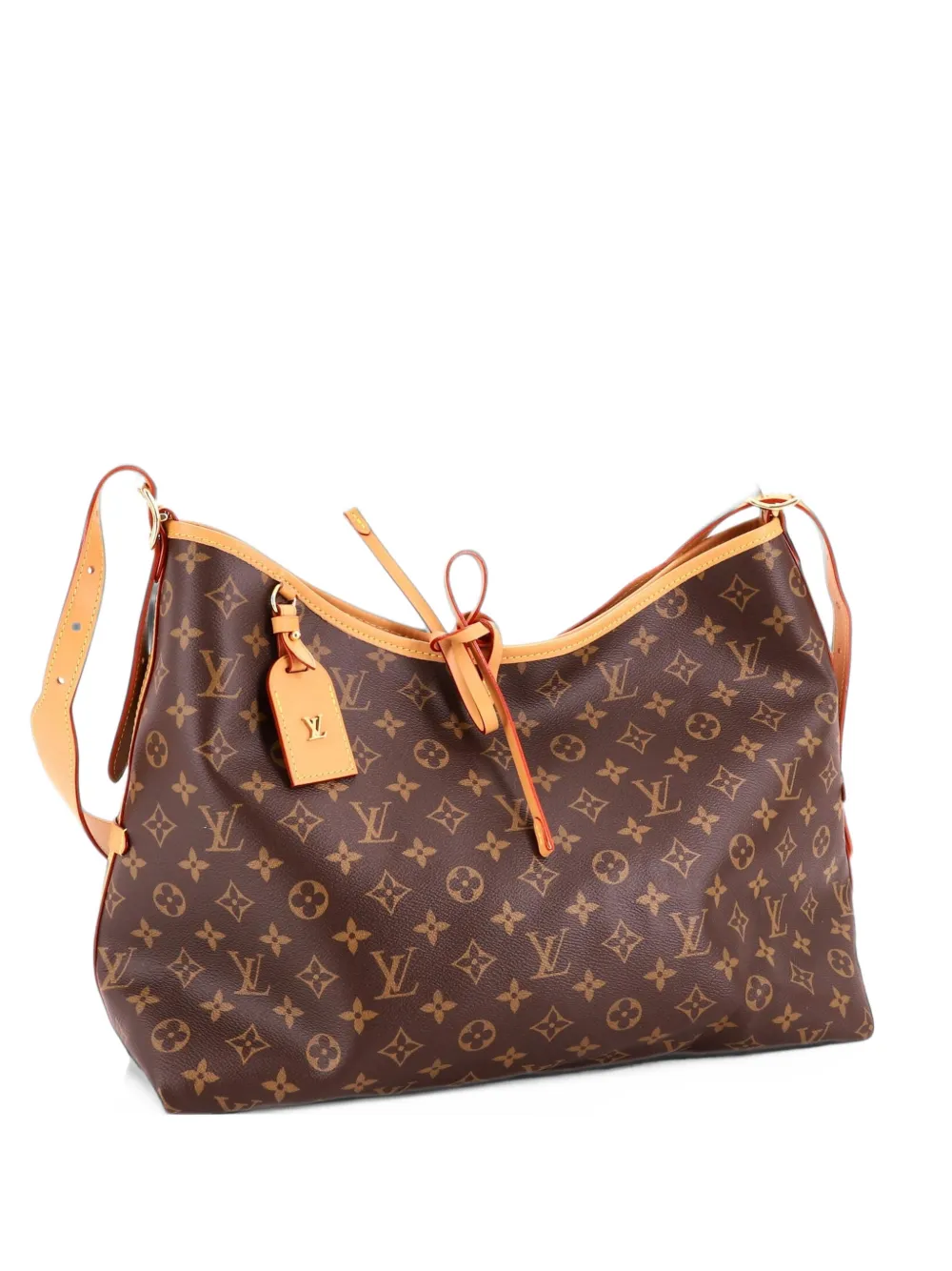Louis Vuitton Pre-Owned CarryAll Monogram Canvas MM hobo bag - Brown