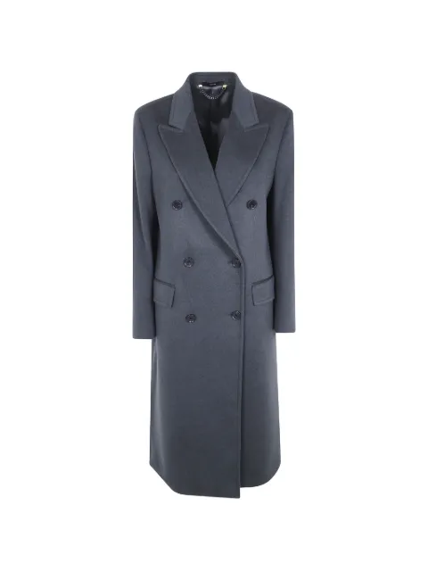 Paul Smith dark green wool-cashmere double-breasted coat