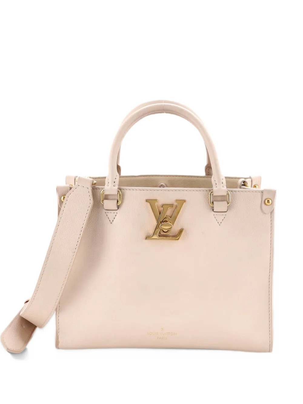 Louis Vuitton Pre-Owned Lock & Go Handbag Leather tote bag - Neutrals