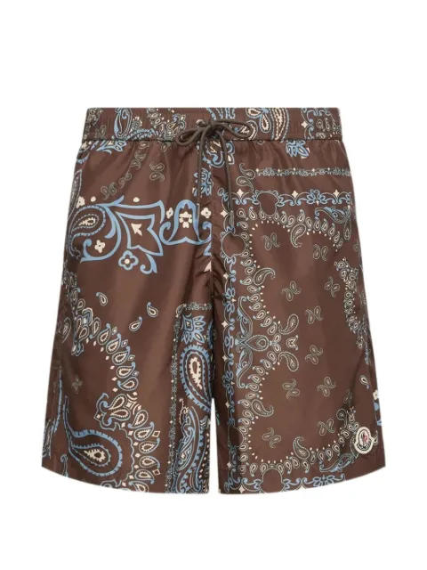 Moncler Floral swim shorts