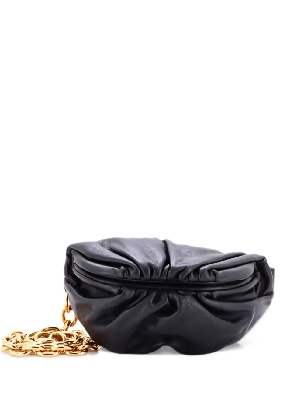 Bottega Veneta Pre-Owned The Chain Pouch Leather belt bag - Black