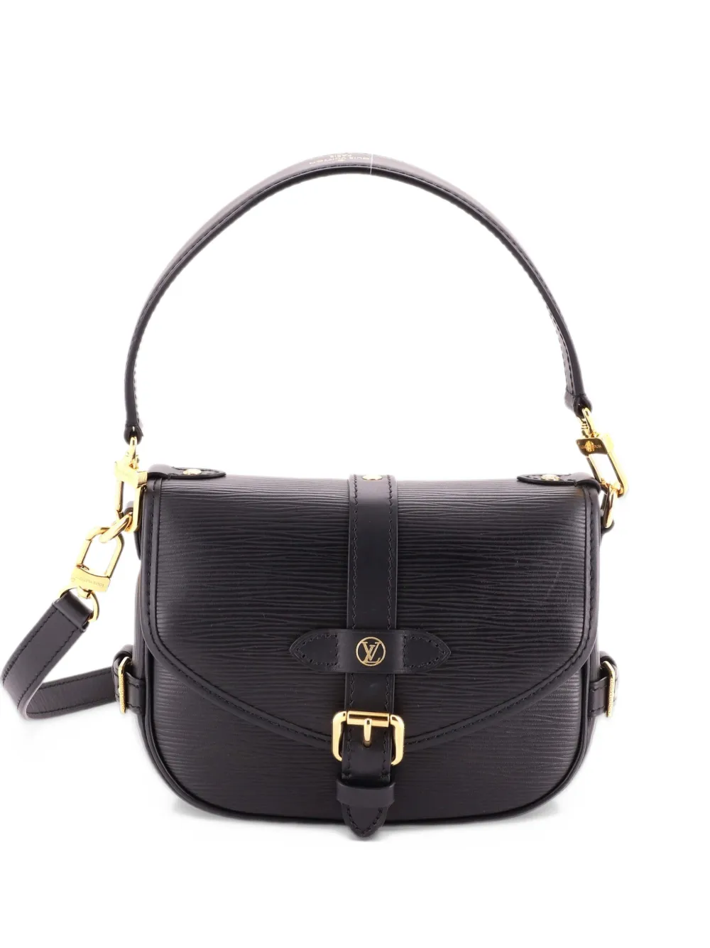 Louis Vuitton Pre-Owned Saumur Handbag Epi Leather BB crossbody bag - Black