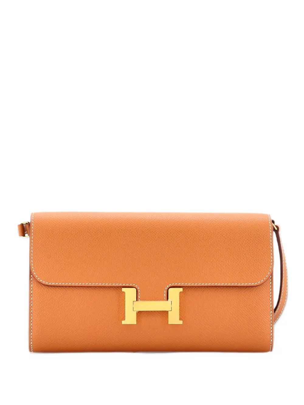Hermès Pre-Owned Constance To Go Wallet Epsom clutch bag - Brown