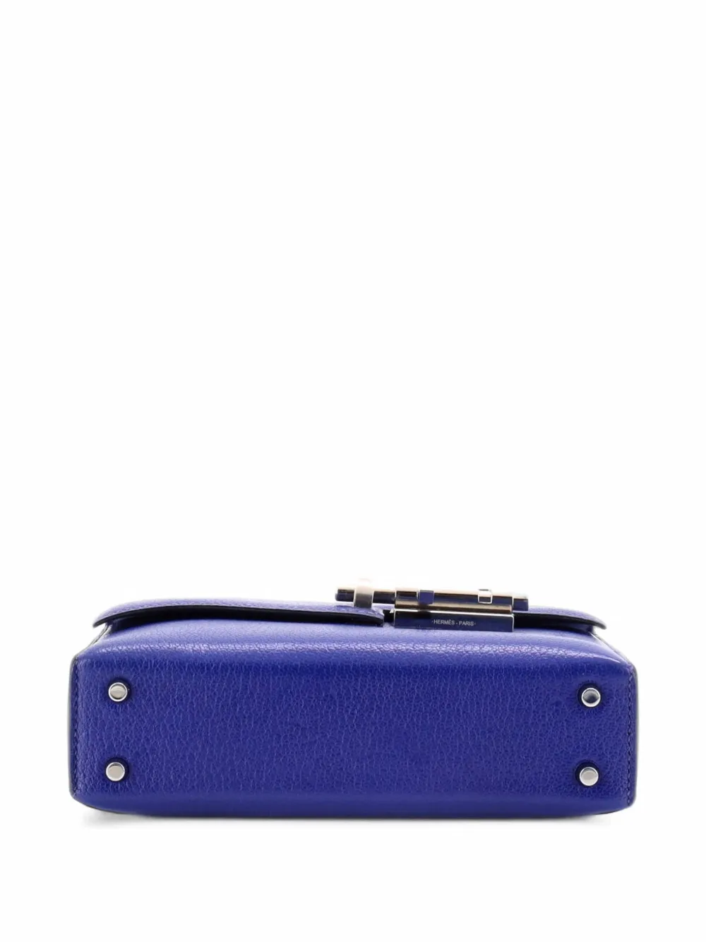 Hermès Pre-Owned Verrou Chaine Bag Chevre Mysore Mini shoulder bag - Blue