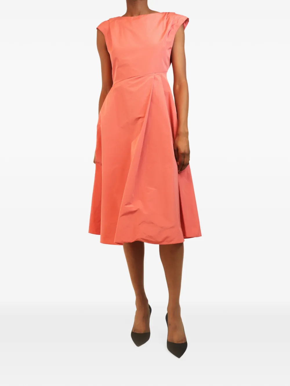 Weekend Max Mara sleeveless pleated midi dress - Rosa