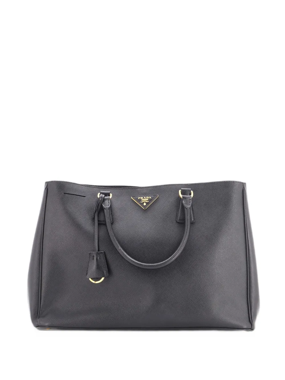Prada Pre-Owned Lux Open Saffiano Leather Large tote bag - Black