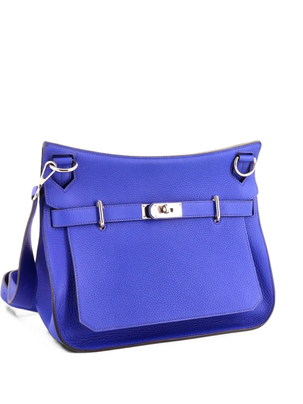 Hermès Pre-Owned Jypsiere Bag Clemence 34 crossbody bag - Blue