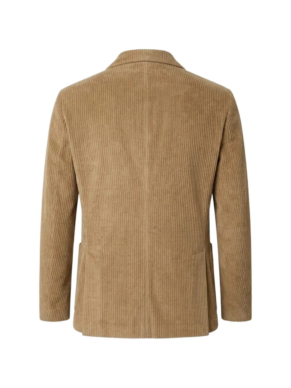 Daniele Alessandrini double-breasted corduroy blazer Beige