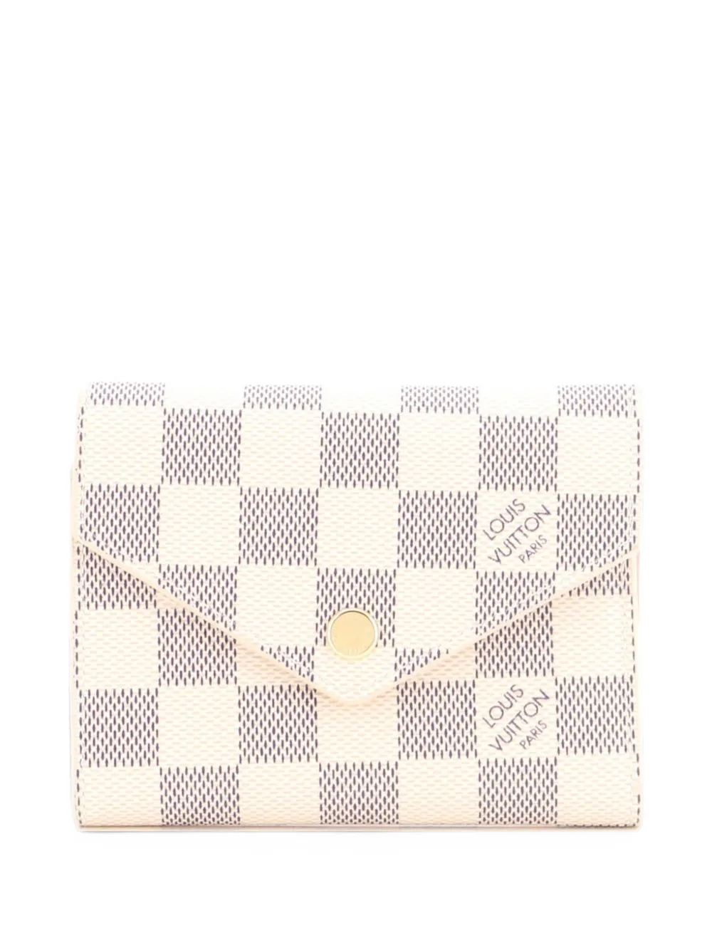 Louis Vuitton Pre-Owned Victorine Wallet Damier small wallets - White