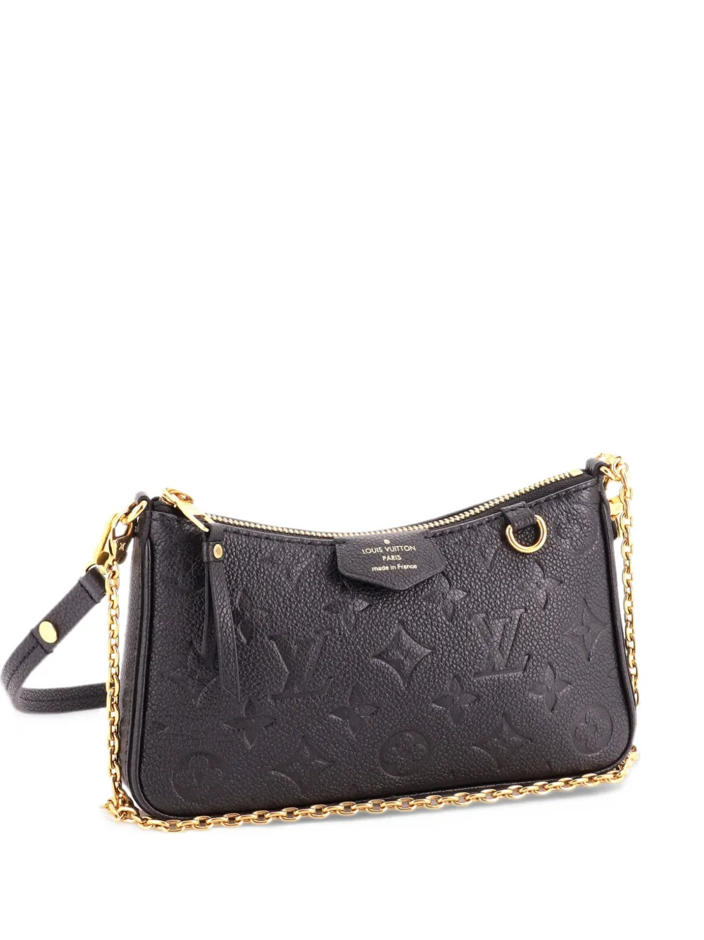 Louis Vuitton Pre-Owned Easy Pouch on Strap Monogram Empreinte Leather shoulder bag - Black