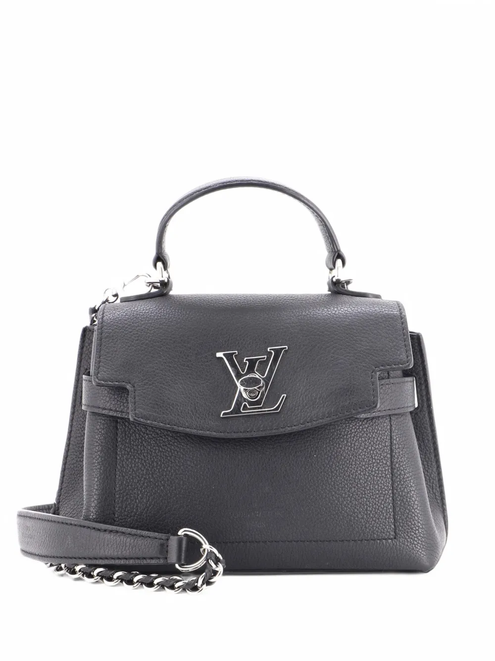 Louis Vuitton Pre-Owned Lockme Ever Handbag Leather Mini satchel - Black