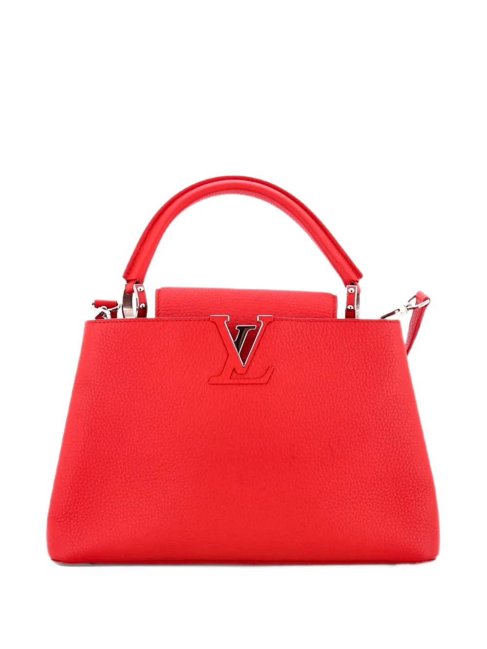 Louis Vuitton Pre-Owned Capucines Bag Leather PM satchel - Red