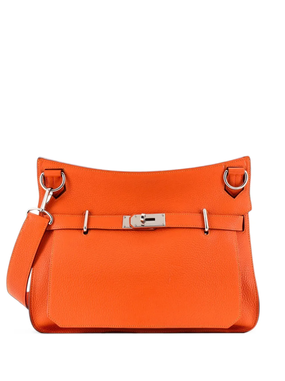 Hermès Pre-Owned Jypsiere Bag Clemence 34 crossbody bag - Orange