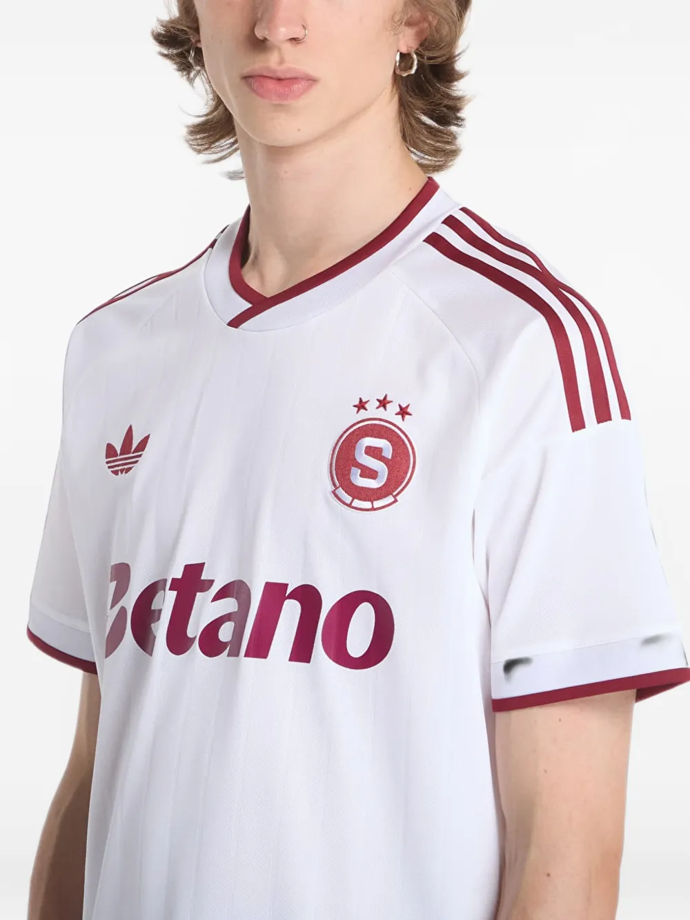 adidas x AC Sparta Prague T-shirt Wit