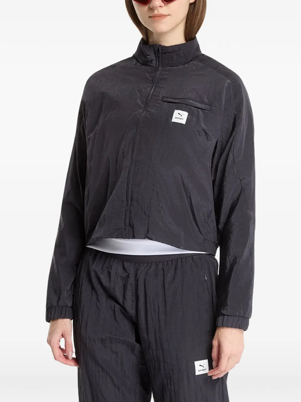 PUMA x SAYSKY PrimaLoft Evolve jacket performance fit Zwart