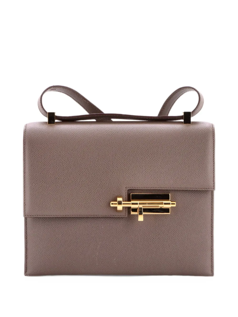 Hermès Pre-Owned Verrou Bag Epsom 21 shoulder bag - Grigio