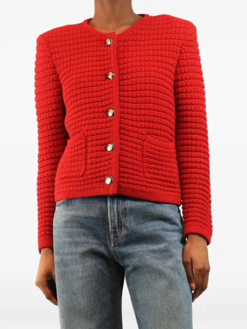 Ba&Sh Gaspard textured cardigan
