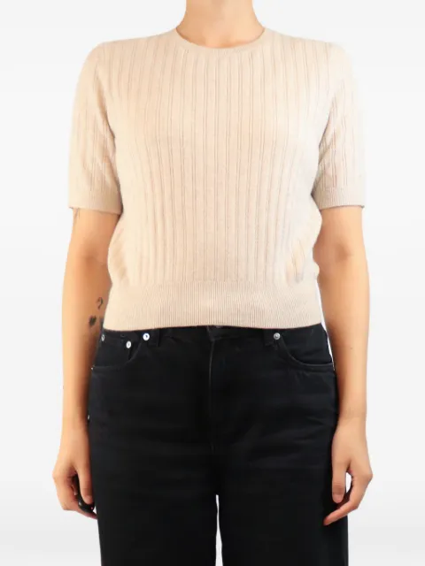 rag & bone ribbed short-sleeved top