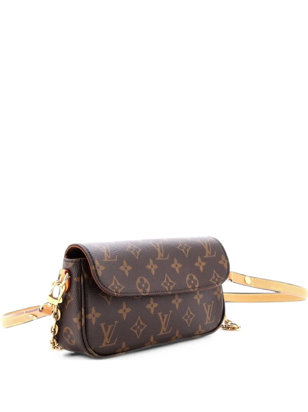 Louis Vuitton Pre-Owned Ivy Wallet on Chain Monogram Canvas shoulder bag - Brown