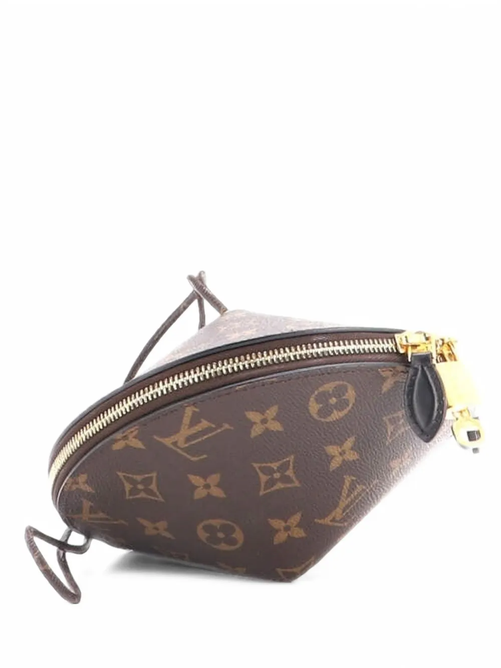 Louis Vuitton Pre-Owned Toupie Handbag Monogram Canvas clutch bag - Brown