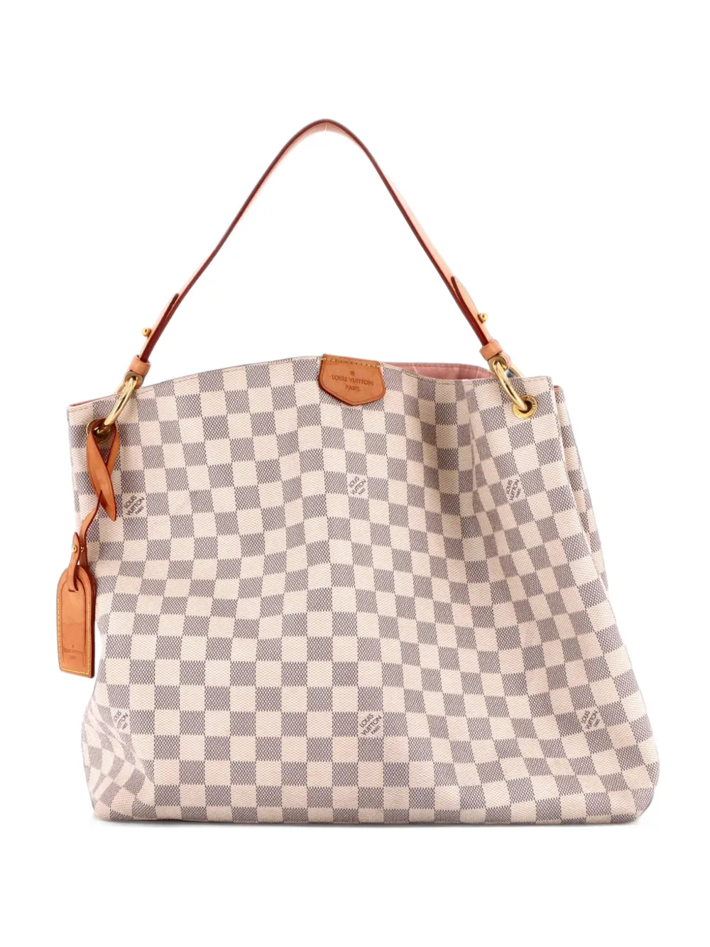 Louis Vuitton Pre-Owned Graceful Handbag Damier MM hobo bag - Neutrals