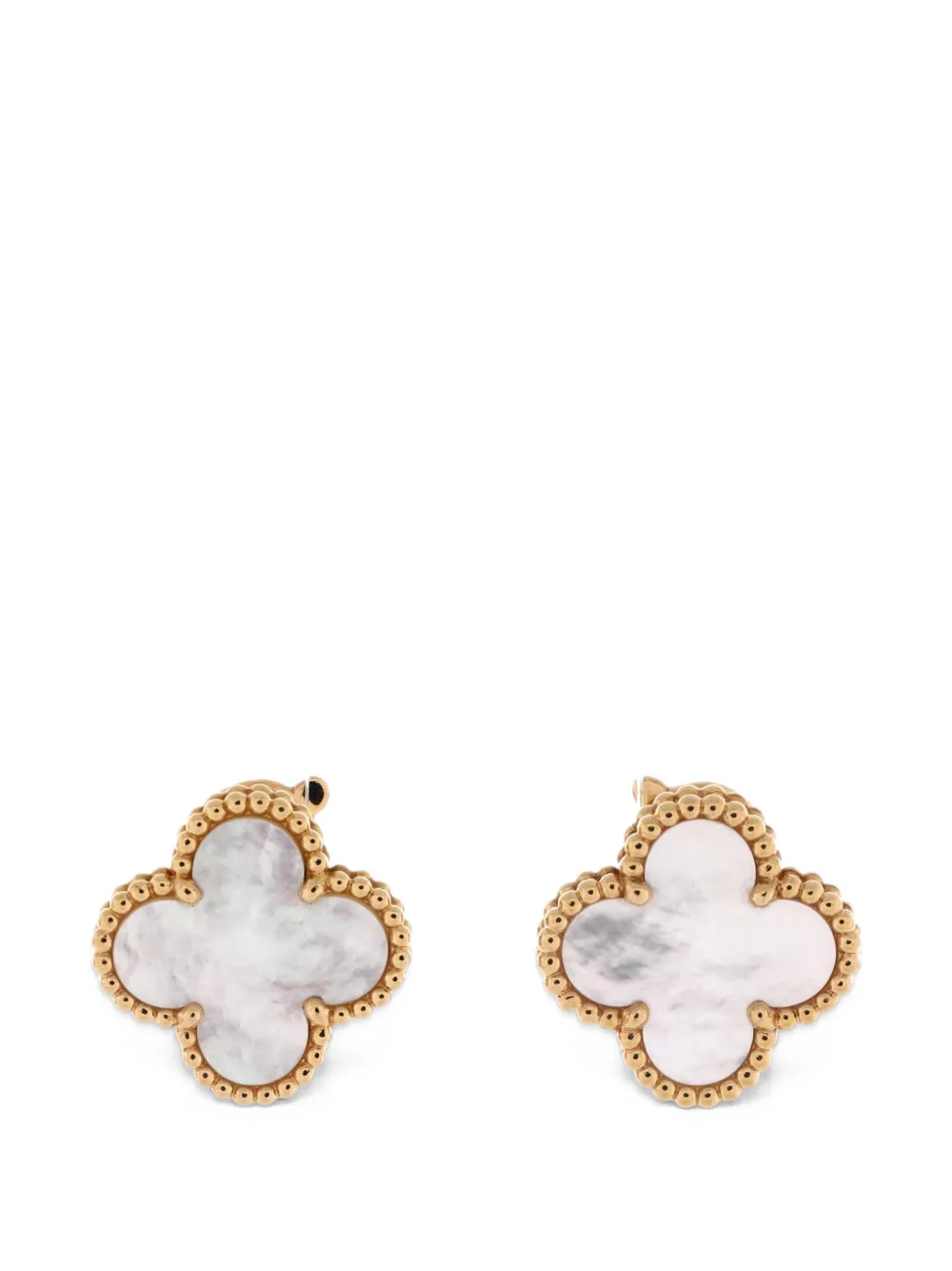 Van Cleef & Arpels Pre-Owned Magic Alhambra 18K Yellow Gold and Mother of Pearl earrings - Oro