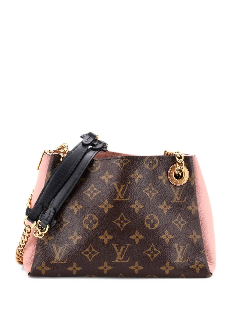 Louis Vuitton Pre-Owned Surene Handbag Monogram Canvas with Leather BB shoulder bag - Pink