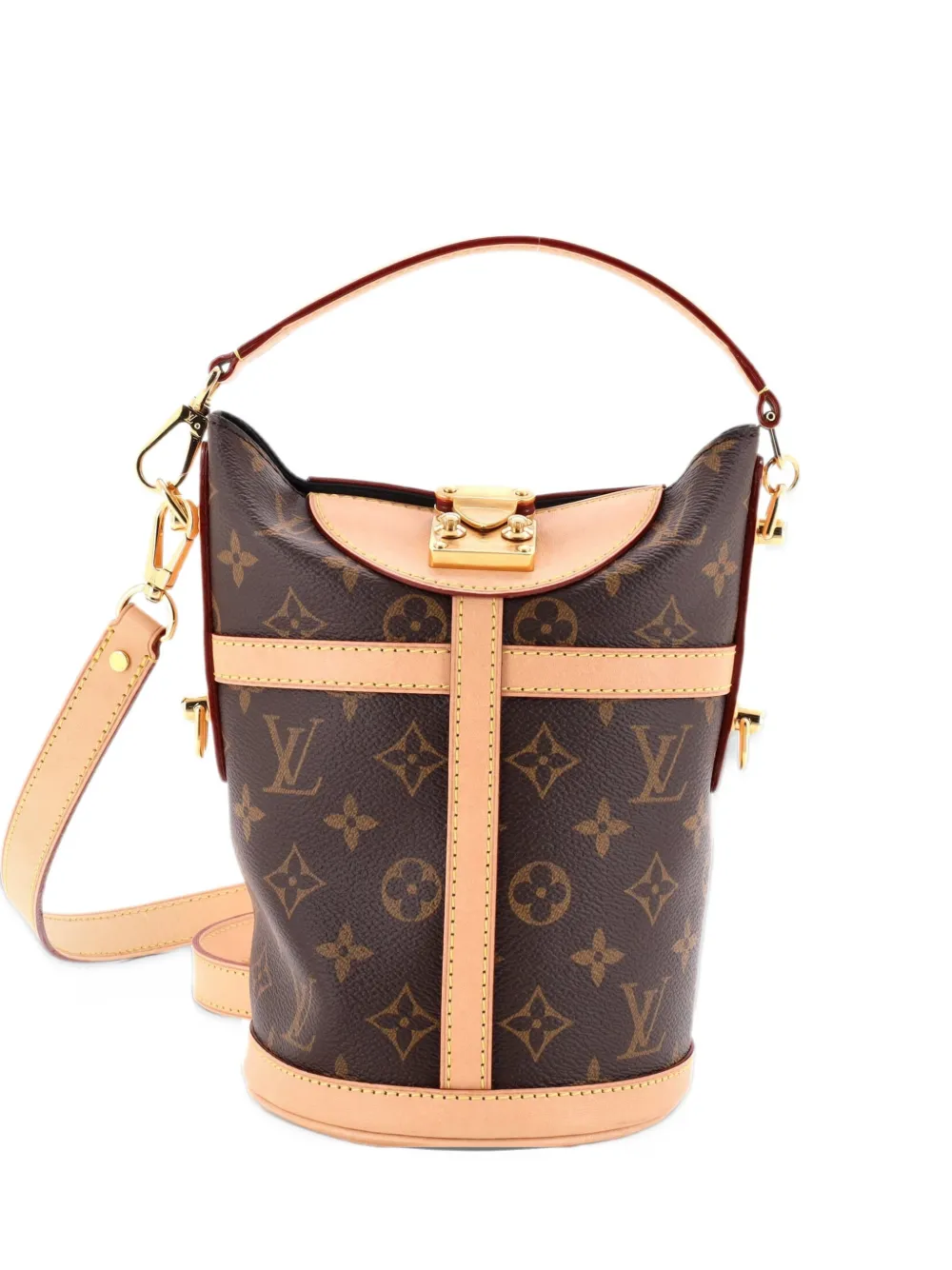 Louis Vuitton Pre-Owned Duffle Handbag Monogram Canvas bucket bag - Brown