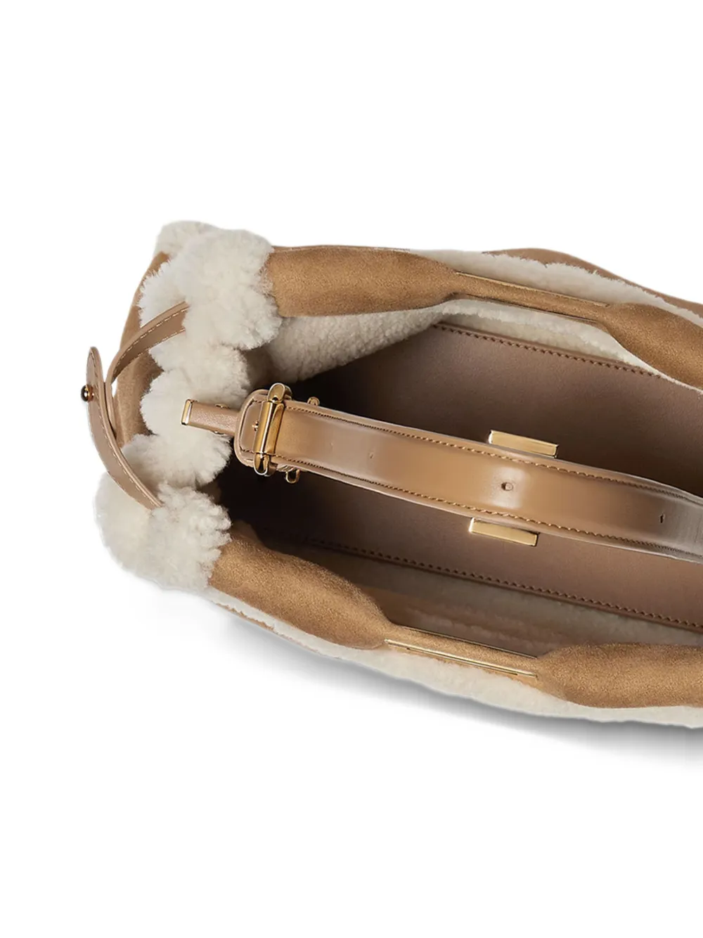 FENDI My Peekaboo medium bag Beige