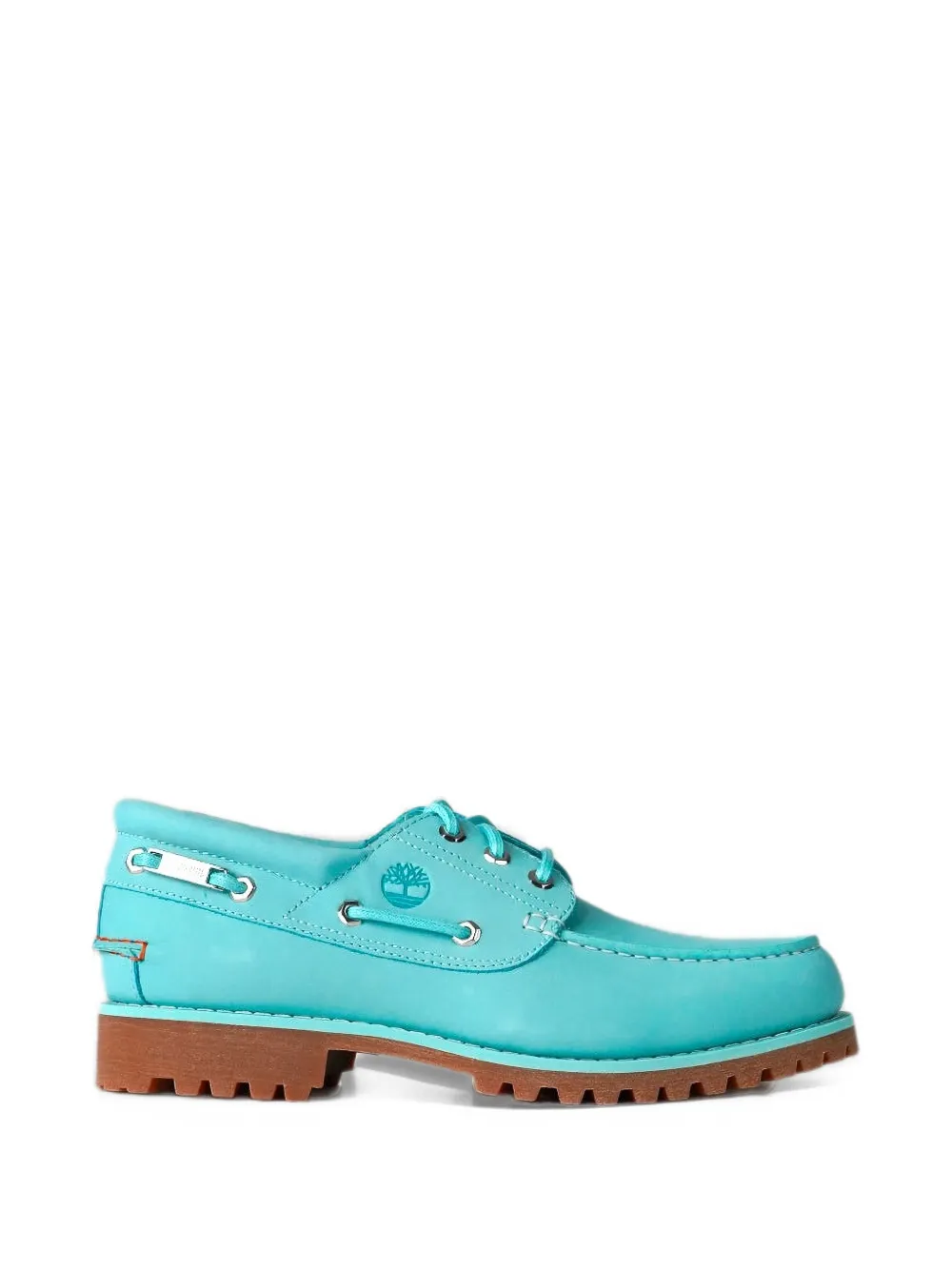 Timberland X 자크뮈스 어센틱 데보스드 로고 러그 솔 보트 슈즈 | 블루 | Image 1