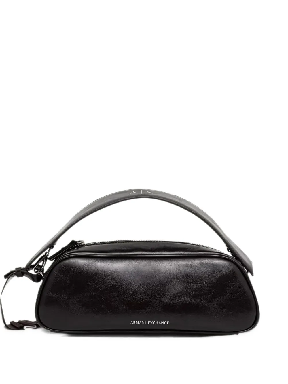 Armani Exchange logo-print crossbody bag - Marrone