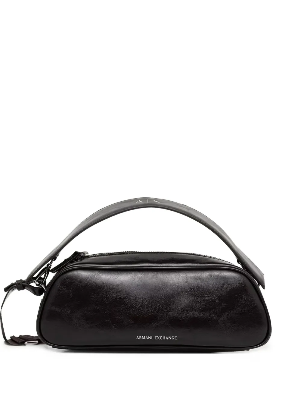 Armani Exchange logo-print crossbody bag - Marrone