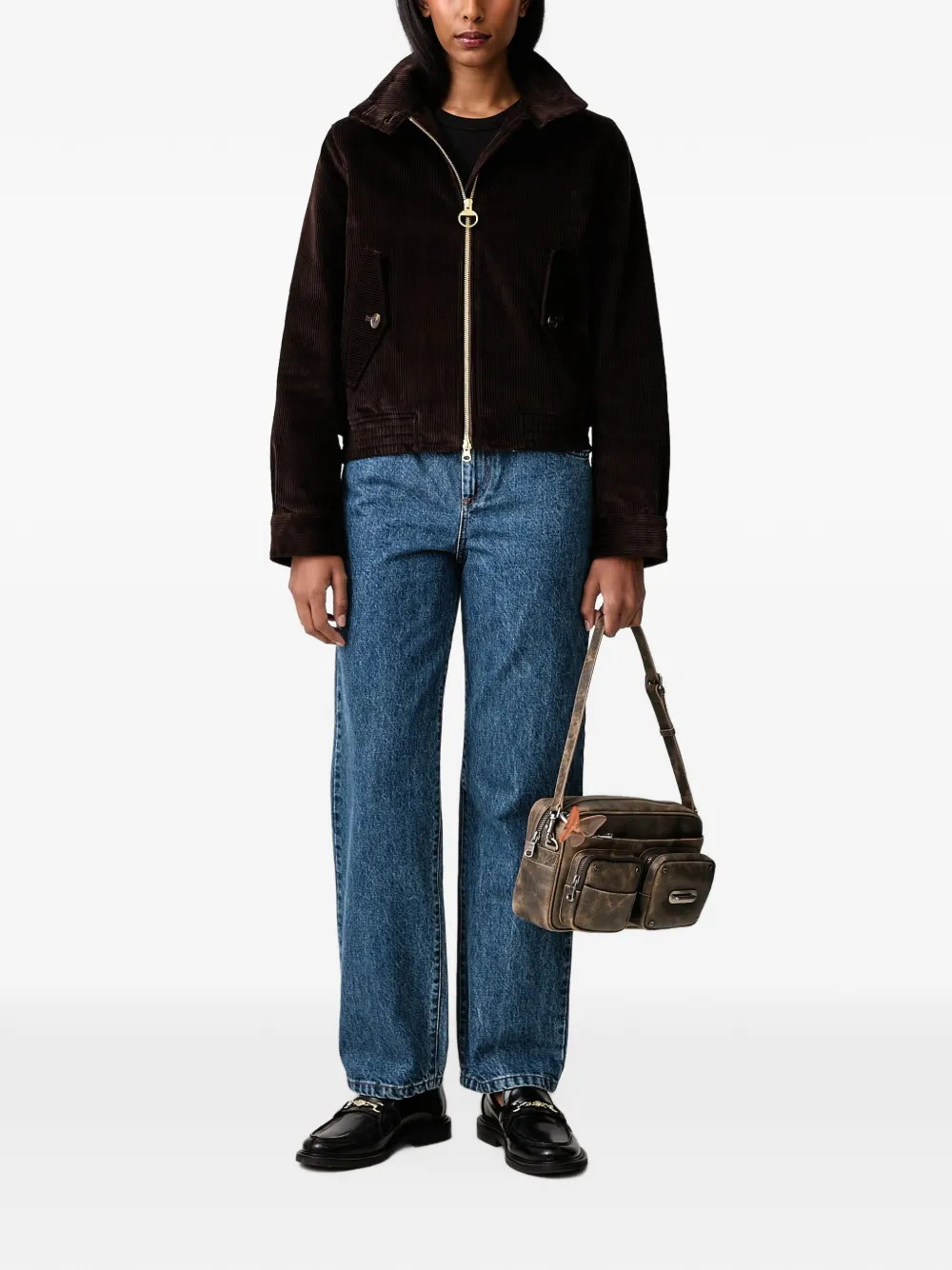 Barbour Overton casual jacket Bruin