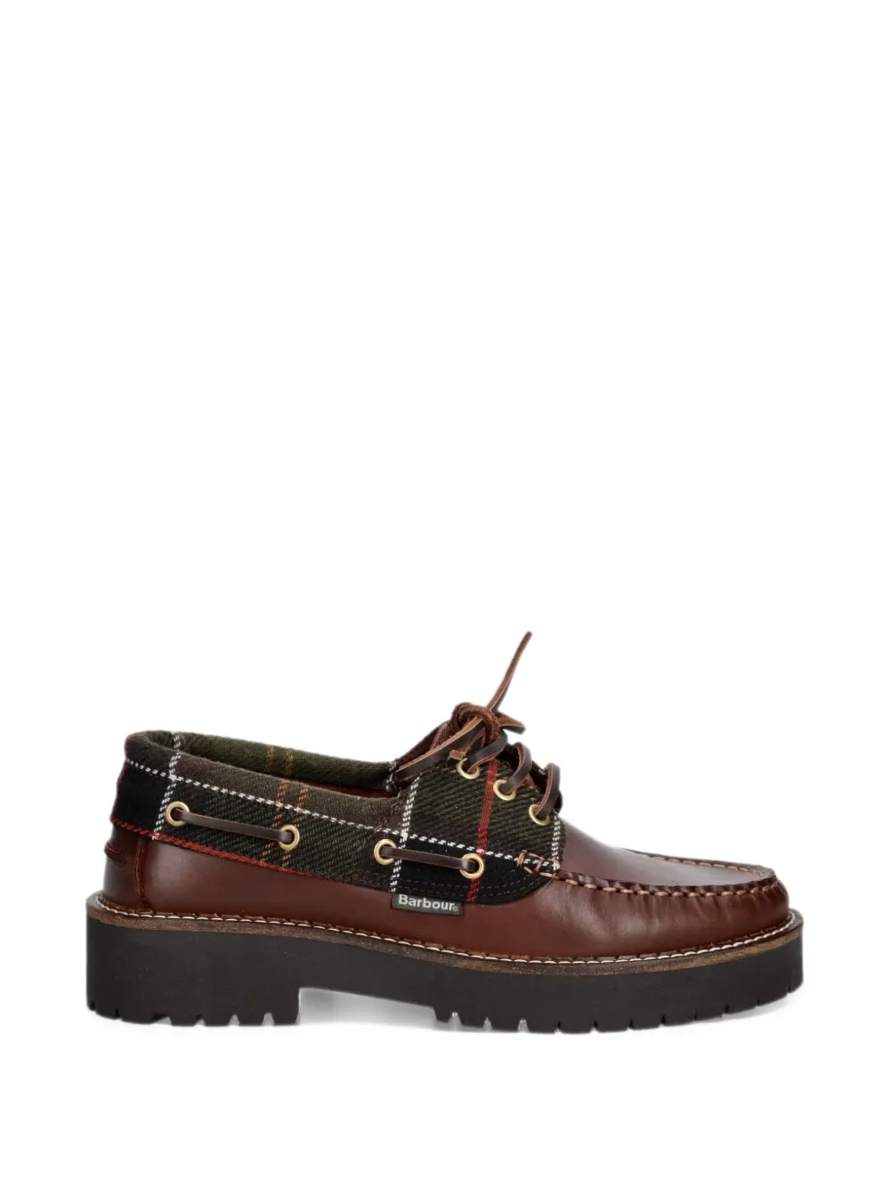 Barbour Darras boat shoes - Marrone