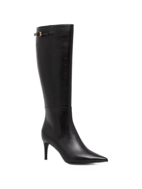 Baldinini buckle-detail pointed-toe boots