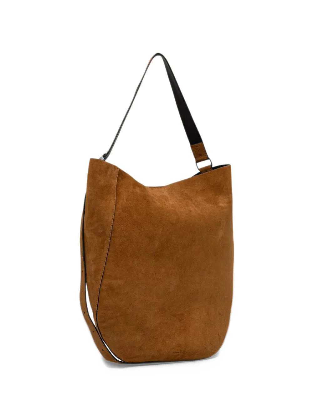 AllSaints Esme suede shoulder bag - Marrone