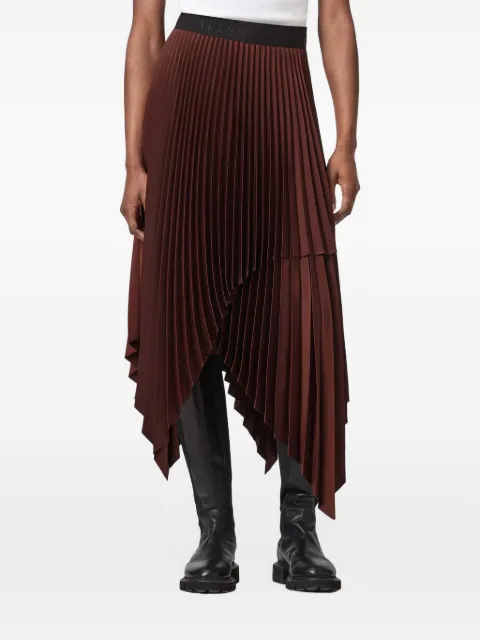 AllSaints Elisa pleated skirt