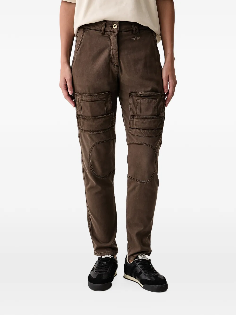 Aeronautica Militare multi-pocket cargo pants Bruin