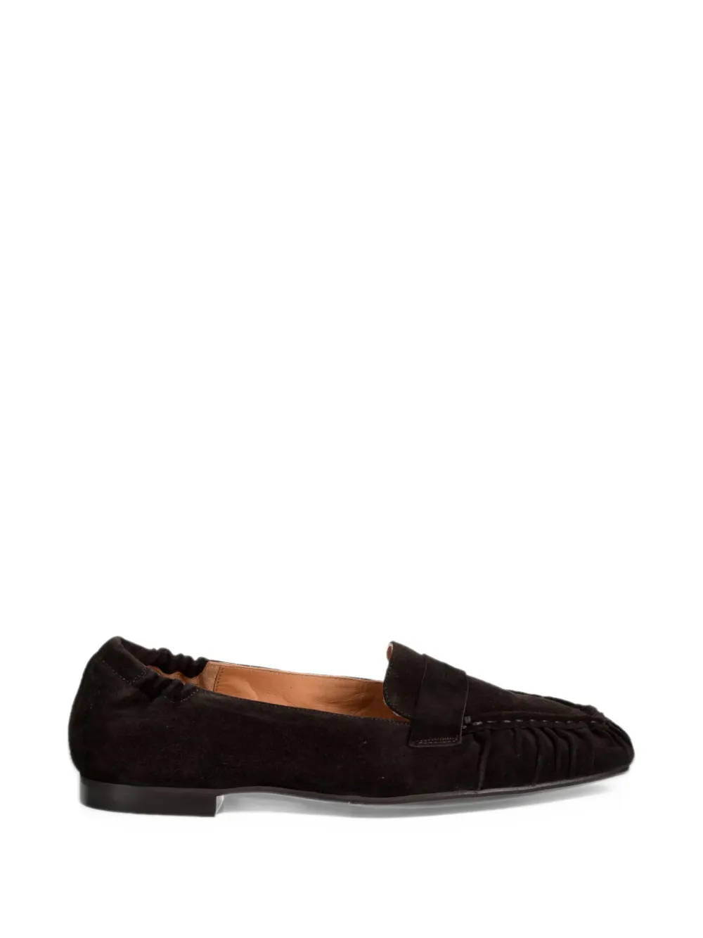 BILLI BI gathered-detail loafers - Nero
