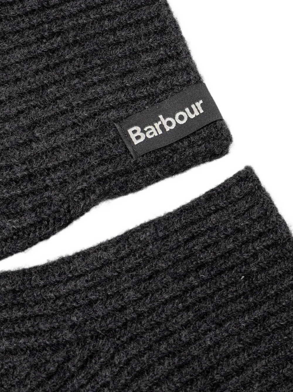 Barbour Danforth wool-cashmere gloves Grijs