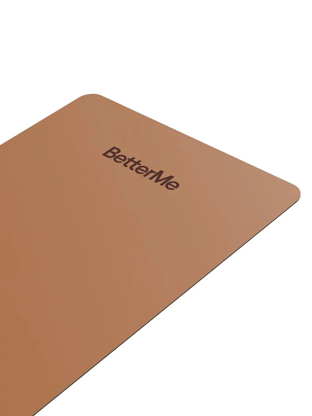 BetterMe Pro yogamat met logo-print Beige