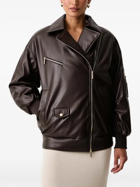 Armani Exchange asymmetric-zip jacket