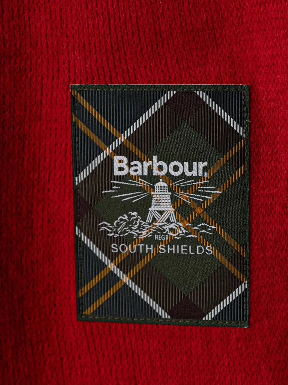 Barbour Connie scarf Rood