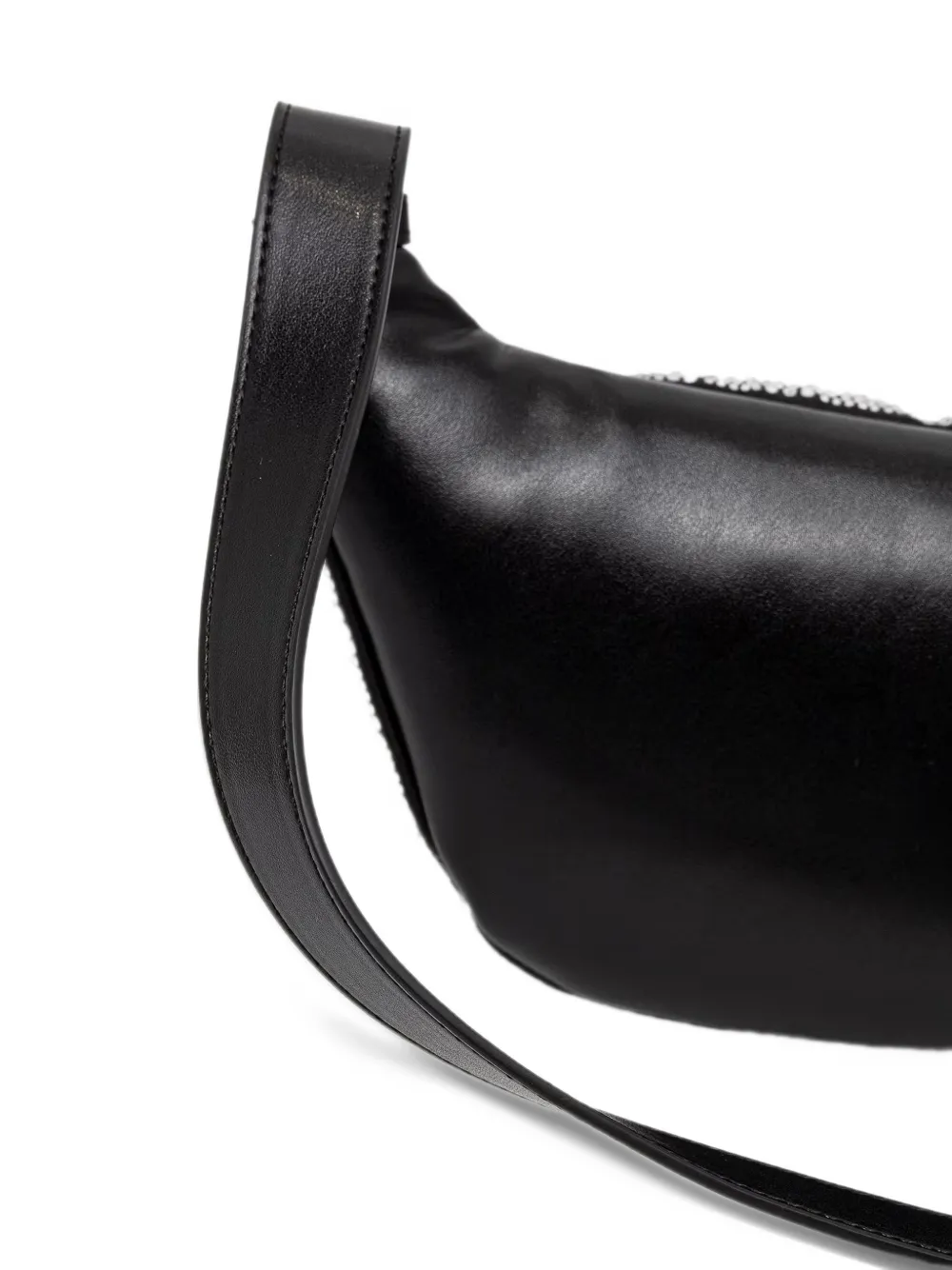 Armani Exchange crystal-embellished belt bag Zwart