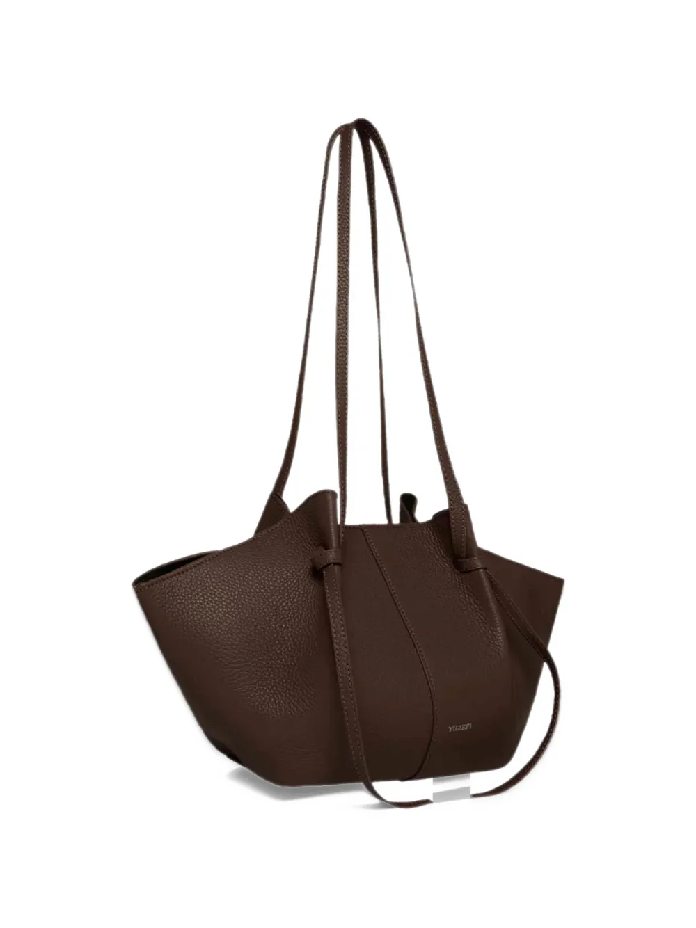 Yuzefi medium Mochi pebble-grained leather shoulder bag Bruin