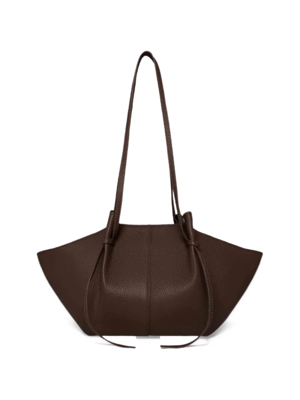 Yuzefi medium Mochi pebble-grained leather shoulder bag Bruin