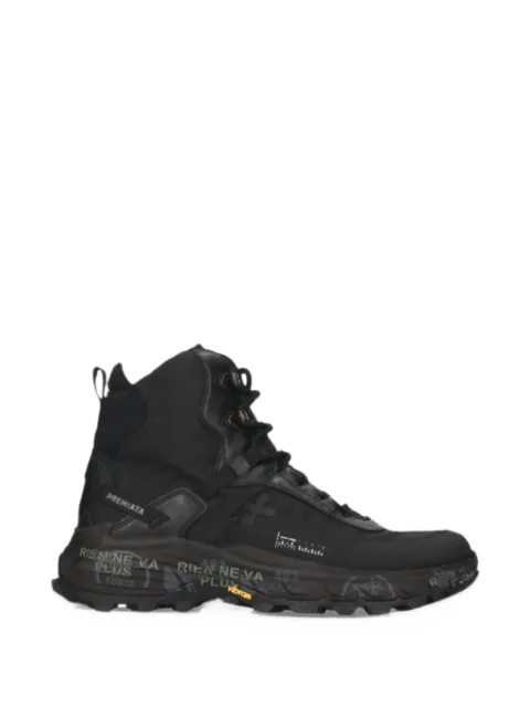 Premiata Trivor logo-embellishment boots