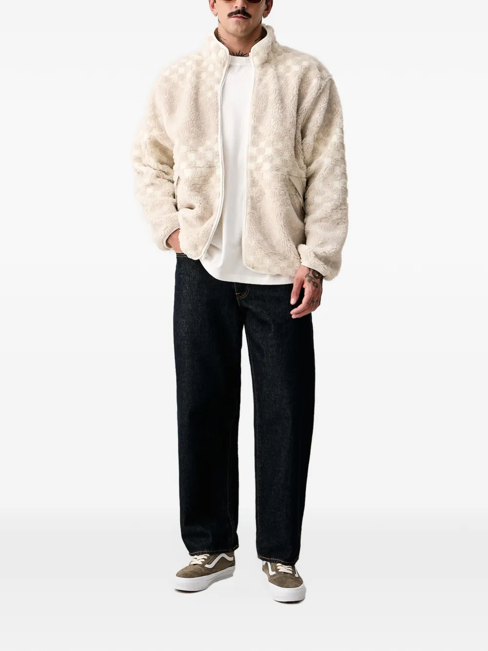 Vans Nights high-pile jacket Beige