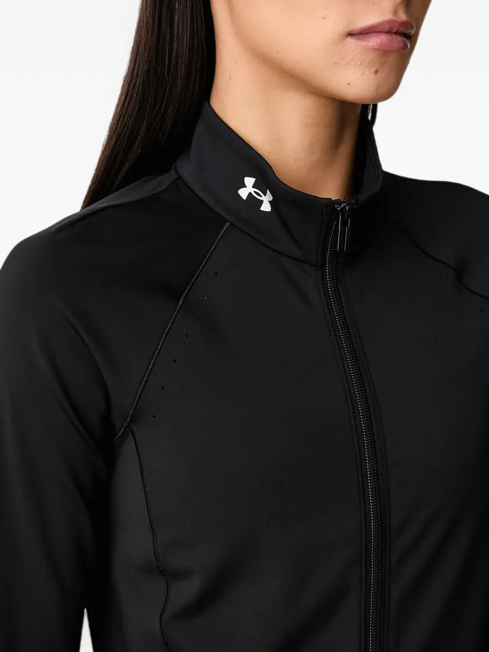 Under Armour UA Vanish Elite logo-print zip-up sweatshirt Zwart