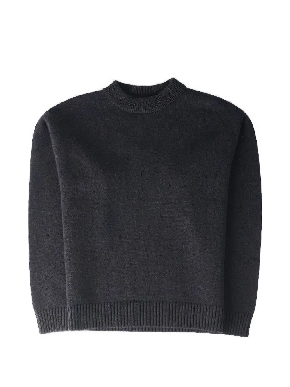 ARPENTEUR Source ribbed-trim sweater - Noir